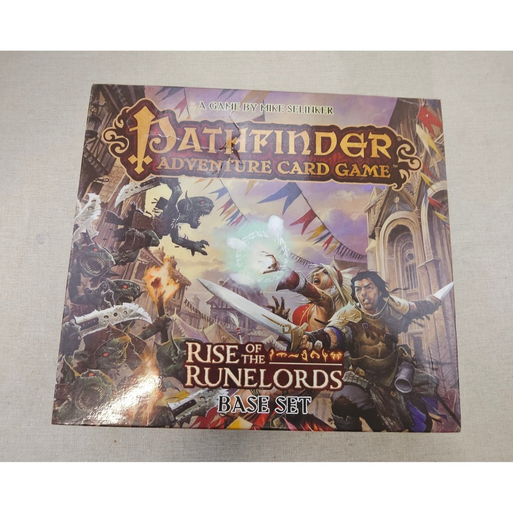 Paizo Pathfinder Adventure Card Game Base Set Rise of the Runelords Fantasy RPG